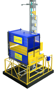 Single Cage Passenger & Material Hoists